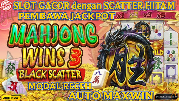 Mahjong Wins 3 - Black Scatter: Slot Gacor dengan Scatter Hitam Pembawa JP!
